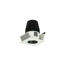 Nora NIOB-1SNG30XBW - 1" Iolite LED BWF Square Reflector with Round Aperture, 600lm, 3000K, Black Reflector with Round