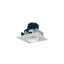 Nora NIOB-2SC27XMPW/10 - 2" Iolite LED Square Adjustable Cone Reflector, 1000lm / 14W, 2700K, Matte Powder White