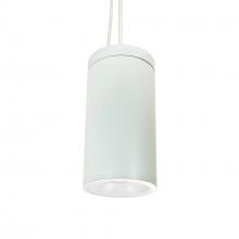 Nora NYLD2-6P10130MPWW - 6" Cobalt Pendant Mount Cylinder, White, 1000L, 3000K, Matte Powder White Reflector, 120V
