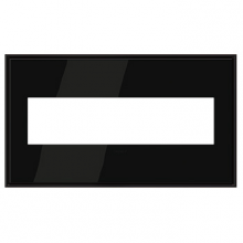 Legrand AWC4GBLN4 - adorne Black Nickel Four-Gang Screwless Wall Plate