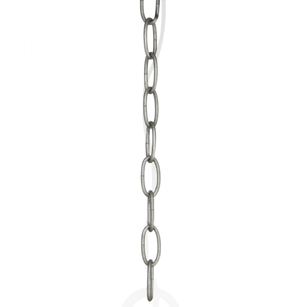 Accessory Chain - 10' of 9 Gauge Chain in Galvanized Finish