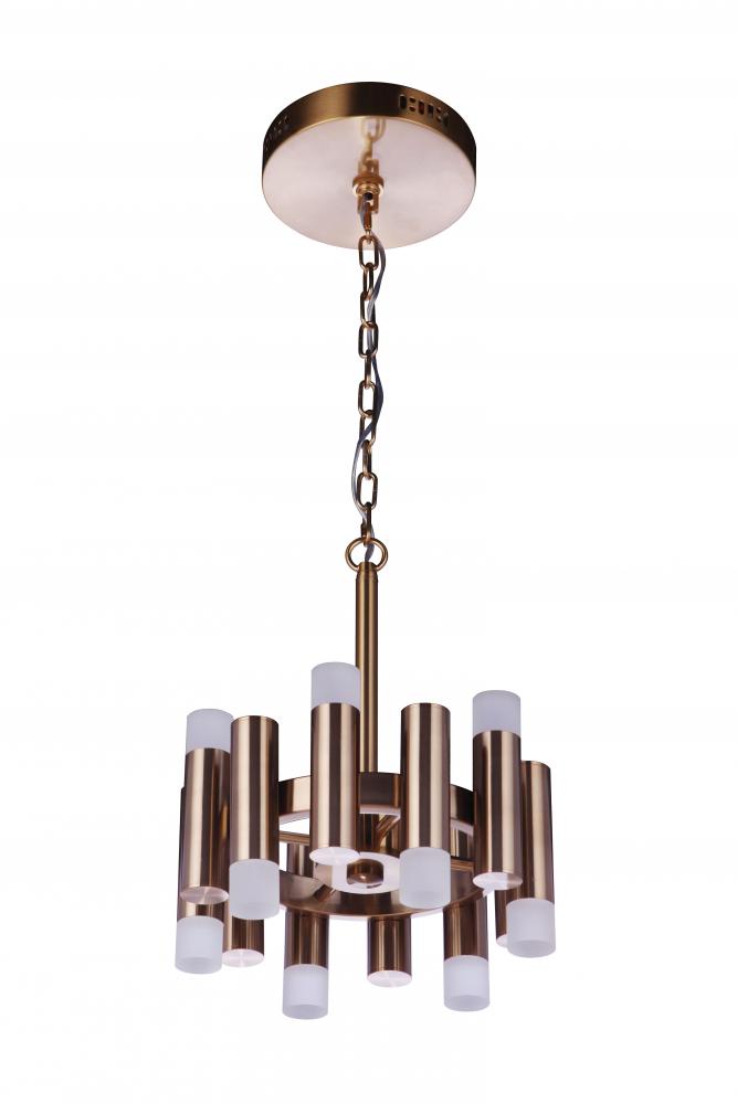 12 Light LED Convertible Semiflush