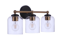 Craftmade 18719FBSB3 - 3 Light Vanity