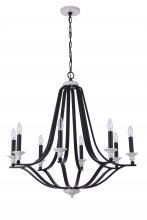 Craftmade 57628-FBMWW - 8 Light Chandelier