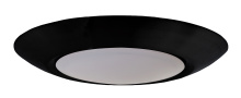 Craftmade X9007-FB-LED - 6" LED Slim Line Flushmount, 15w, Title 24, JA8, Wet Rated