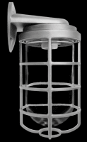 RAB Lighting VBR2B - VAPORPROOF VBR 200 WALL BRACKET BLACK LESS GLOBE