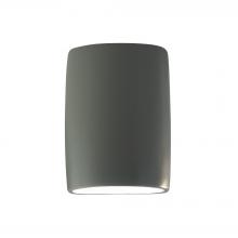 Justice Design Group CER-8858W-PWGN - Large Wide ADA Outdoor LED  Cylinder - Open Top & Bottom