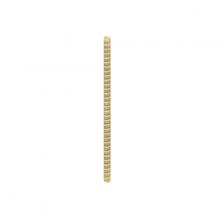 Satco Products Inc. 90/5192 - 1/8 IP Steel Nipple; Yellow Zinc Plated; 24" Length; 3/8" Wide