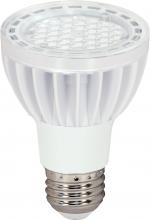 Satco Products Inc. S8923 - Discontinued - 7 watt; PAR20 LED; 5000K; 40' beam spread; Medium base; 120 volts