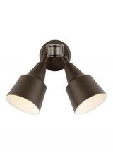 Generation Lighting 8560702PM-71 - Two Light Flood with Photo and Motion Sensor