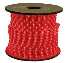 American Lighting ULRL-LED-RE-150 - 1/2"LED ROPE LT,150'RL,120V,1"SP VRT MT LED,UL,5' CUT,RED