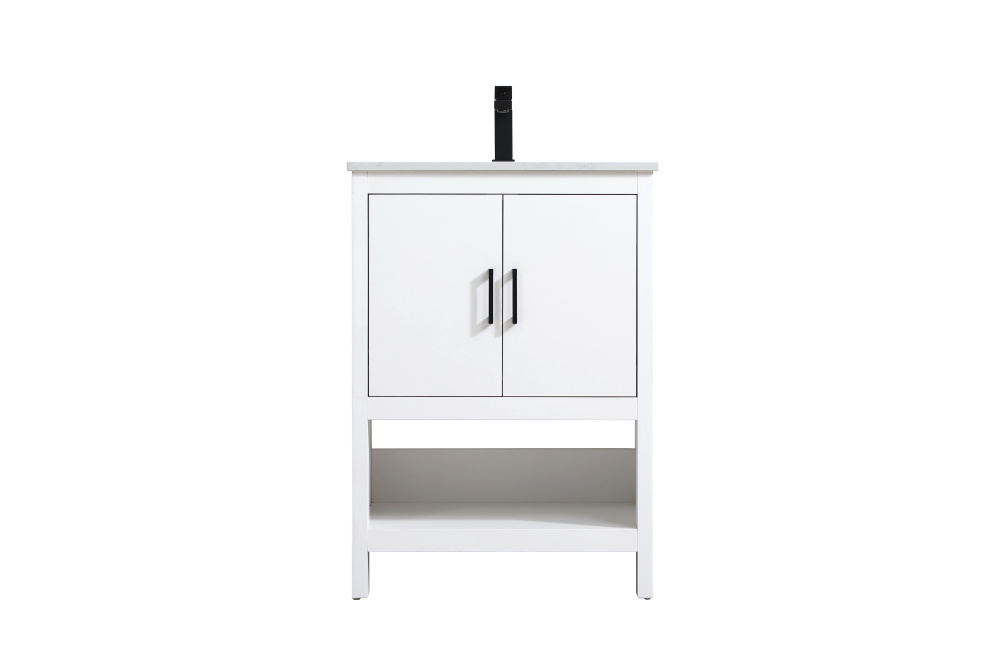 Ira 24 inch Single Bathroom Vanity in White