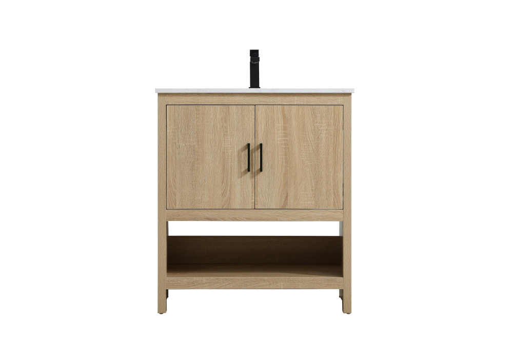 Ira 30 inch Single Bathroom Vanity in Mango Wood