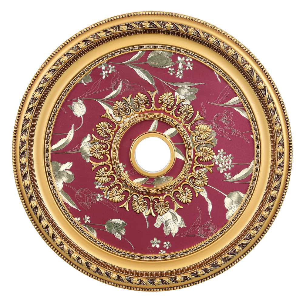 32 in. Ceiling Medallion in French Gold