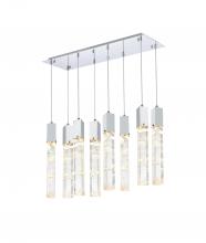 Elegant 2088D36C - Aurora 36 inch Pendant in Chrome