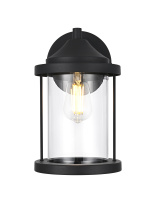 Elegant OD402W12BK - Wall Sconce W7.3" E8.2" H12.4" Black