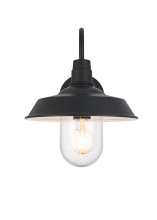 Elegant OD415W15BK - Wall Sconce W10.2" E14.8" H12.7" Black